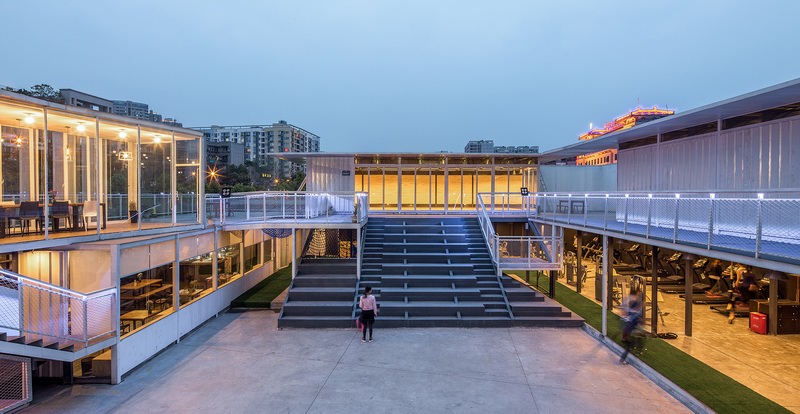 成都黑匣子運(yùn)動館 合什建筑&樸詩建筑