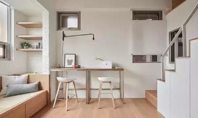 簡約的原木loft交換空間設計 清新又舒適！